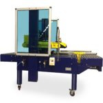 Automatinė kartoninių dėžių sandarinimo mašina