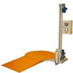 Pusiau automatinė palečių vyniojimo mašina