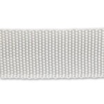 DIRŽINĖ JUOSTA BALTA 0% (Tamprumas), 25 cm (ilgis)