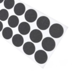 Padukai baldams, juodi/20mm